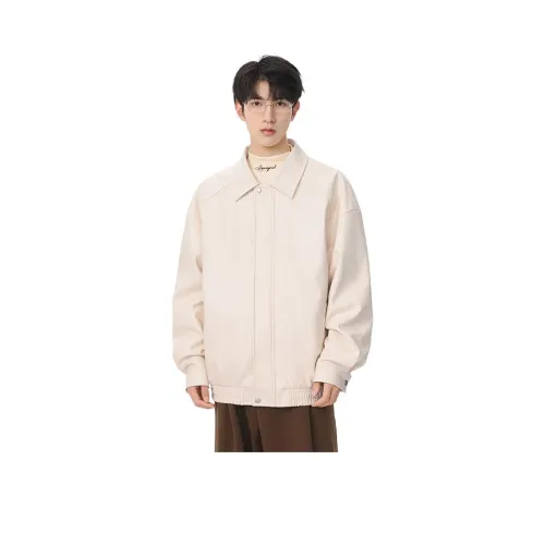 TUOFEI Абрикос Унисекс Кожаные куртки