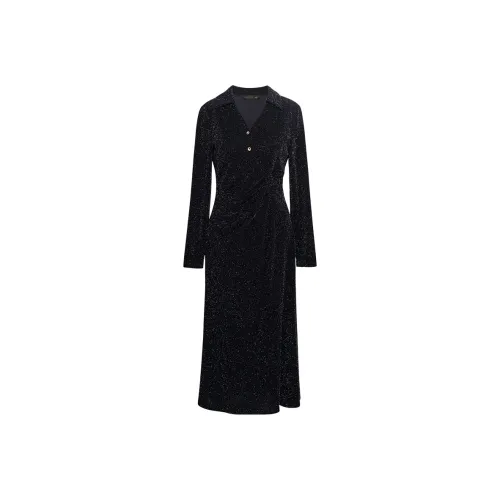 ROEYSHOUSE Длинное платье с длинными рукавами женское