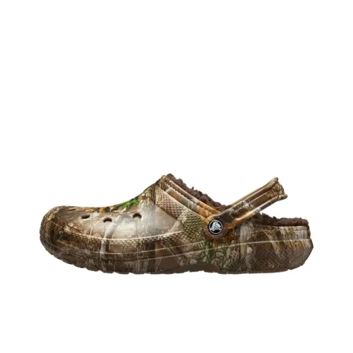 Crocs Classic Lined Realtree Edge Clog Сабо Мужской Шоколад