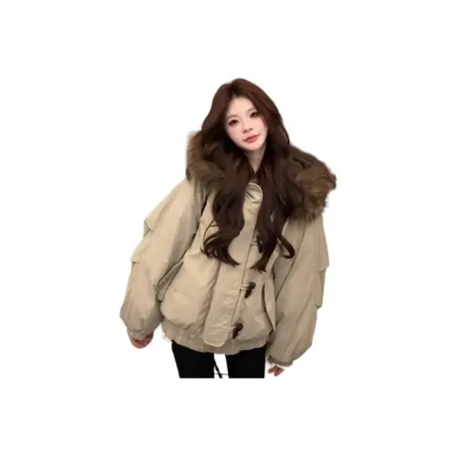 HNUF Хаки Пуховая куртка Унисекс Пуховики (пуховики)