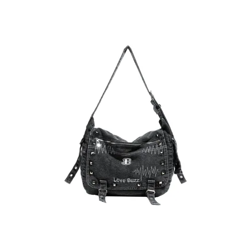 BEN SHERMAN Деним Сумка через плечо Стандартная Унисекс Многоцветная