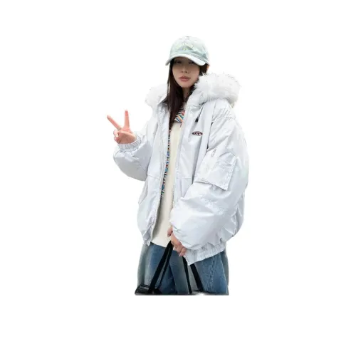 FLIM Белый Женский Пуховик