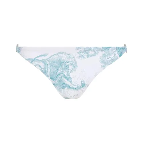 DIOR FW25 Плавательные шорты Женские Зеленые