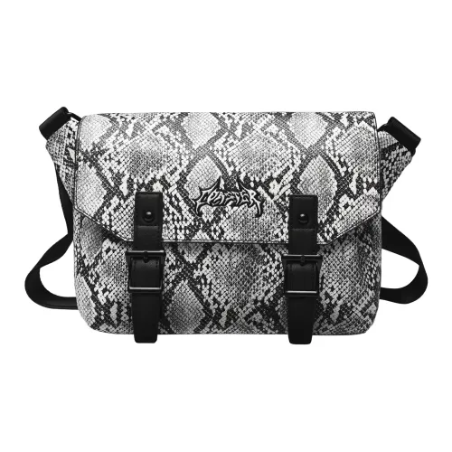 GLORY CO PVC Crossbody Bag Standard Unisex White GLORY CO PVC Сумка через плечо Стандартная Унисекс Белый