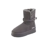 Серые ботильоны