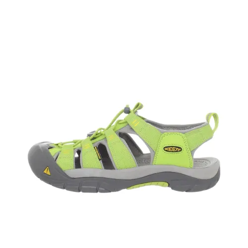 KEEN Newport H2 Водонепроницаемый быстросохнущий сцепление поддержка обувь для горных походов женский зеленый