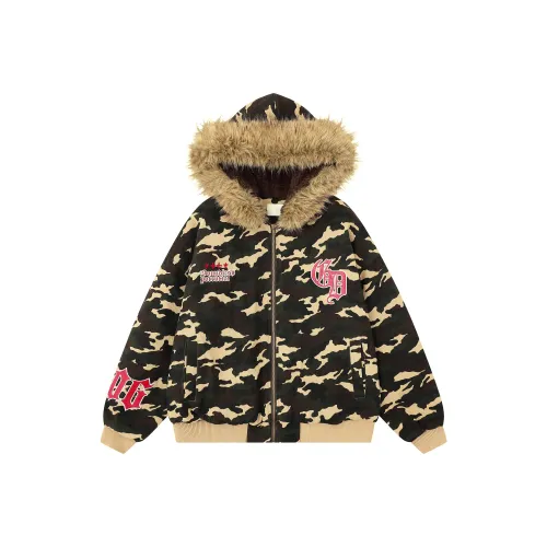 7 SEVFUN Камуфляж Унисекс Пуховики