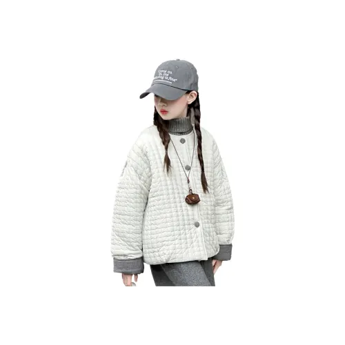 AIXINA Белый Флисовая подкладка Школьный возраст Утеплённая куртка