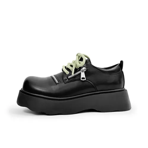 ZOIBBOE Derby Обувь Повседневная Кожаная Мужская Черная