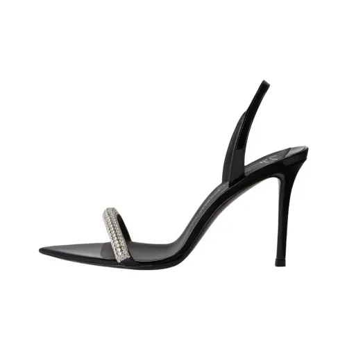 Giuseppe Zanotti GZ Intriigo One Ремешок Сандалии 9 см Женские Черные