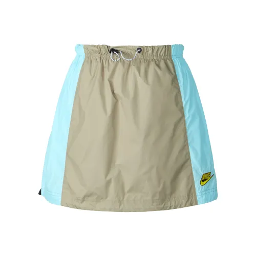 nike Повседневные короткие юбки Женские Синий Серый