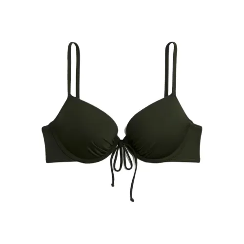 H M Темно-зеленые женские бикини