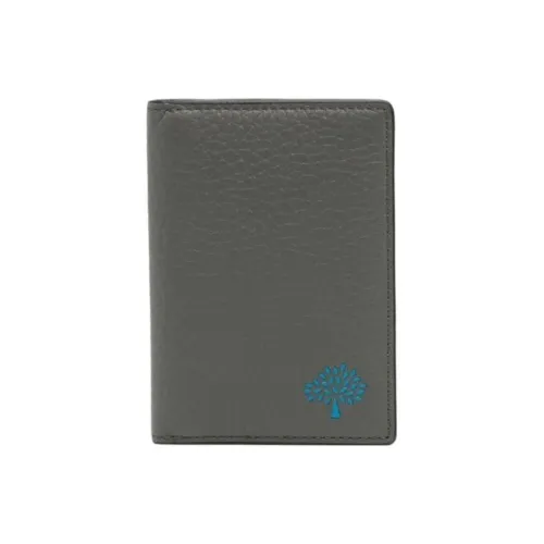 Mulberry Телячья кожа Держатель для карт Держатель для карт Мужской Серый