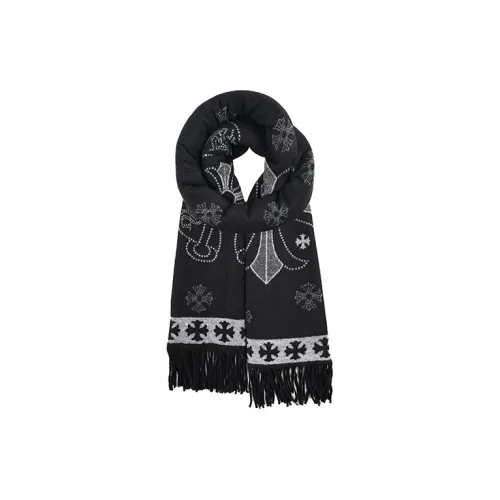 ACUC 100% полиэстер Вязаные шарфы Унисекс