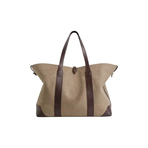 COS Шерсть Сумка Большая Мужская Бежевая