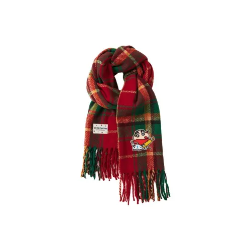Crayon Shinchan Полиэстер Трикотаж Шарфы Унисекс
