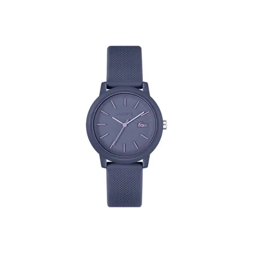 Lacoste Наручные часы Кварцевый механизм Фиолетовый циферблат Женские часы