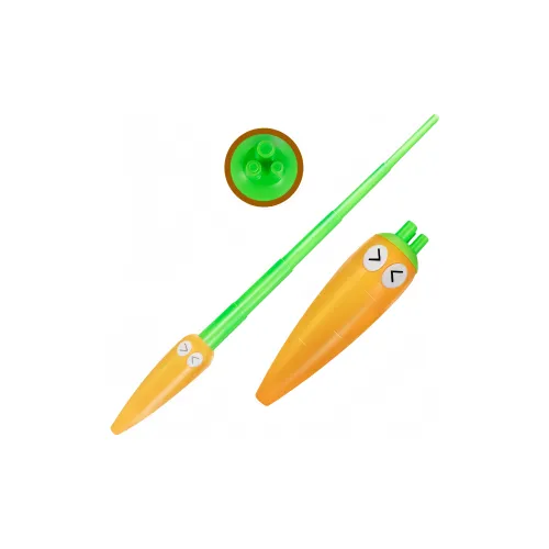 ANKETUO Морковный Выдвижной Меч Шелковистый Выдвижной Легко Управляемый Забавные Шутки Украшение Сувениры и украшения Свет Вверх Игрушки