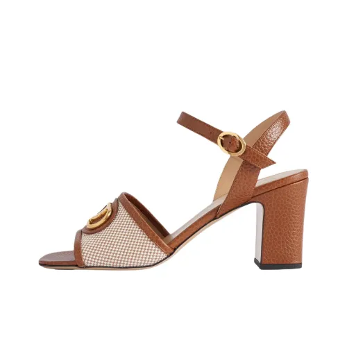 Valentino Garavani Vlogo One Sandals Strap 7,5cm Women's Tan