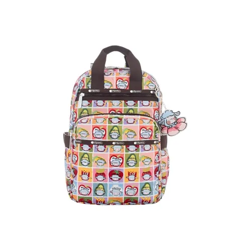 LeSportsac Ткань Рюкзак Стандартный Женский Lamb Multicolor Стикер