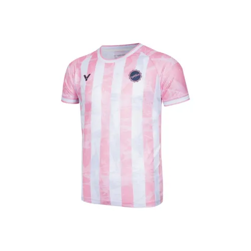 Victor Wave Pink Men's Badminton Jersey Victor Wave Розовый Мужской Бадминтонный Джерси