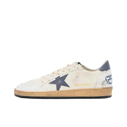 Golden Goose Ballstar Low Топ Скейтборд Кроссовки Мужские Белые
