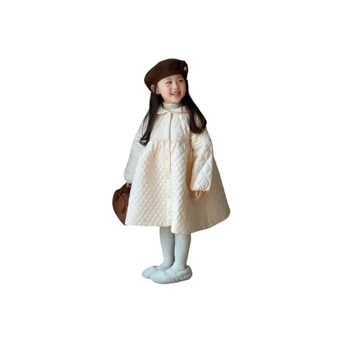 Aisina Хлопковый пуховик для детей 3-7 лет