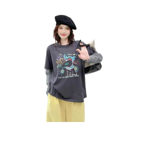 FANKUIEN Стандартная T-рубашка Женская