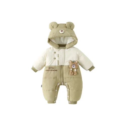 Yalu Комбинезоны и ползунки Зеленый для младенцев и малышей