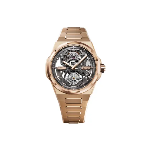 Бугатти Автоматический Механический Часы Мужские 45 мм Черные