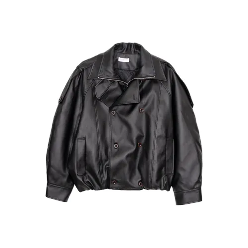 HUALUNDESIGN Кожа Куртка Мужская