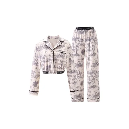 MY BODY Розовый Женский Пижамный Комплект