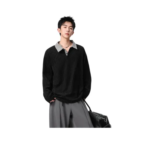 TUOFEI Черный Унисекс Свитшоты