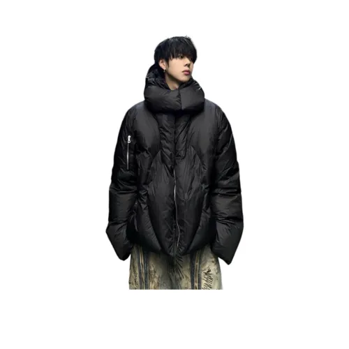 BRG Черный Унисекс Пуховики