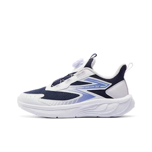 361°KIDS Противоскользящие Устойчивые к истиранию Легкие Амортизирующие Детские беговые кроссовки Синий Белый Фиолетовый Подростки