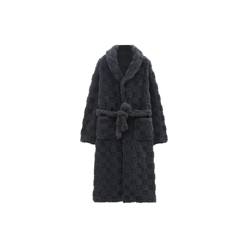 MADALLO Черный Мужской Халат для ванной