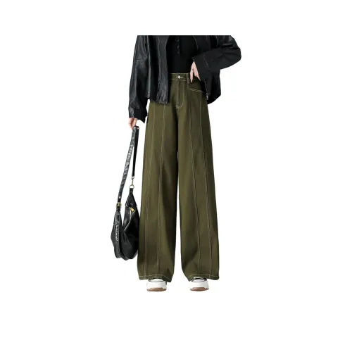 Tonlion Армейские зеленые женские повседневные штаны