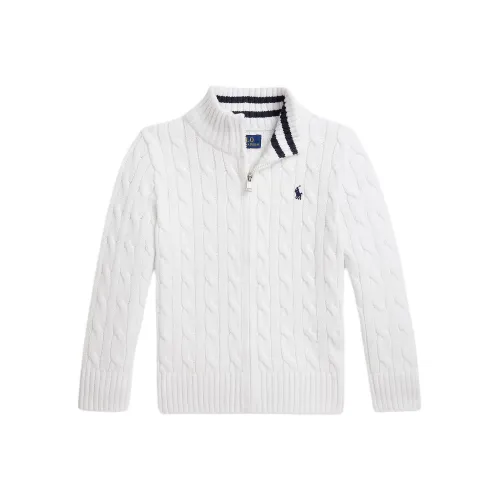 Ralph Lauren Белые Детские Свитера