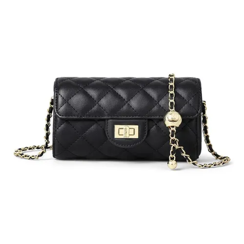 Younger Song Сумка через плечо из синтетической кожи стандартная женская черная