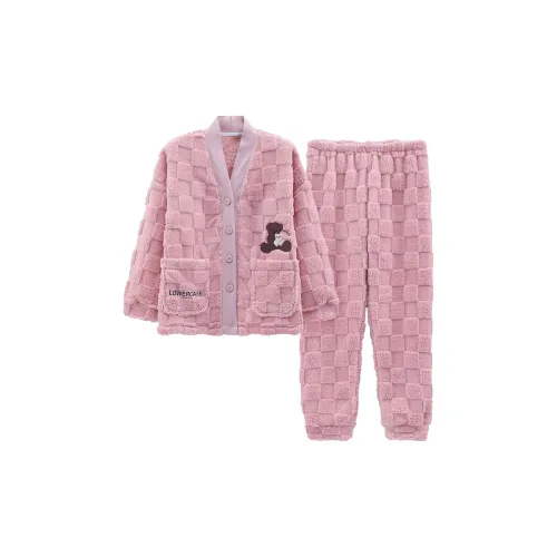 MADALLO Pink Women's Pajama Sets MADALLO Розовый Женский Комплект Пижам
