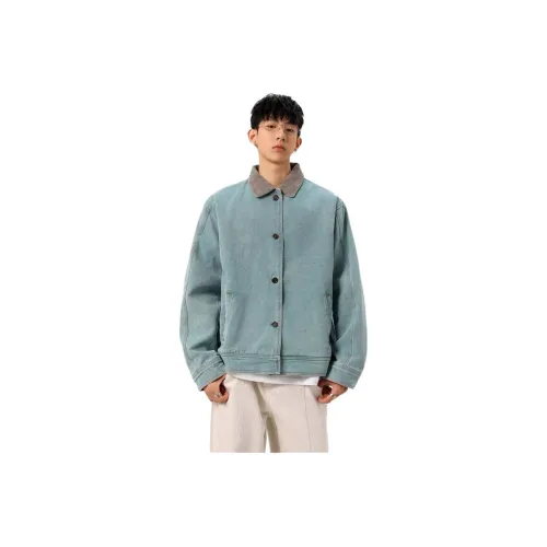 ICEGZ37 Павлиний зеленый Унисекс Куртки