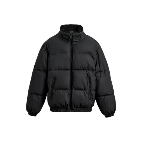 ZARA Черный мужской пуховик