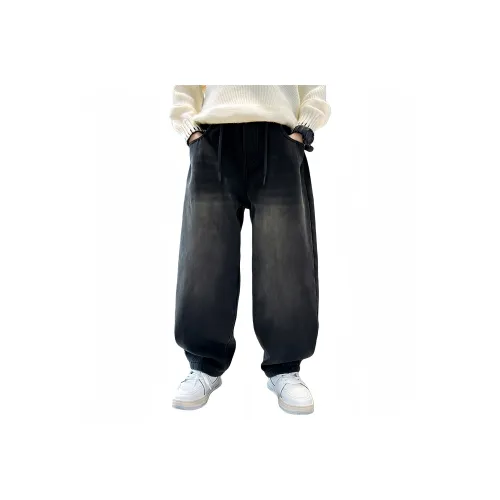 ЮЙЧЖАОЛИНЬ Черные школьные джинсы