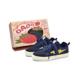 Темно-синий (Синий шнурки) [Премиум с флисовой подкладкой - более теплый и удобный]