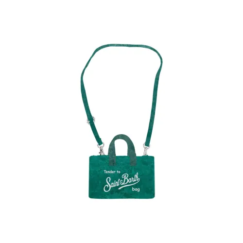 MC2 SAINT BARTHELEMY Вельвет Одно Плечо Сумка Женская Зеленая