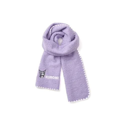 Sanrio Kulomi Полиэстер Трикотаж Шарфы Женские