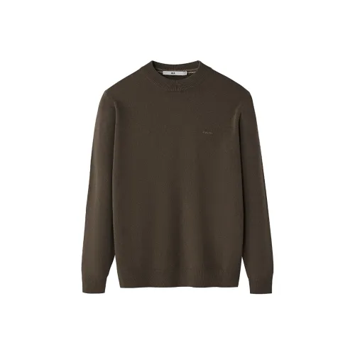 HLA Хаки W6 Мужские Свитера