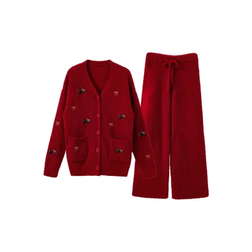 MY BODY Пламенный Красный Женский Пижамный Комплект