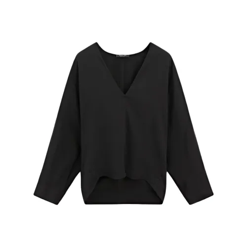 Massimo Dutti Черные Женские Рубашки