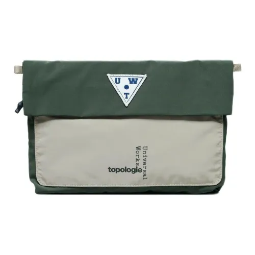 Topologie Universal Works Коллаборация Маленькая Сумка через плечо Accordions Средний Унисекс Многоцветный